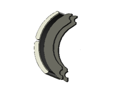 Brake shoe only Quick- Quick 4536QQ J-060952