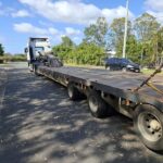 3 ROWS OF 8 LINKWING TRAILER