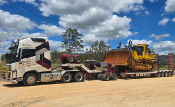 Heavy-Haulage trailer